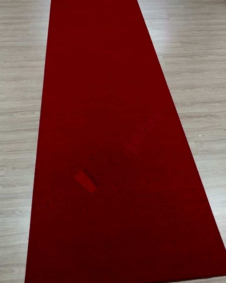 Samur Protokol Bordo Kesme Yolluk Kesme Halı