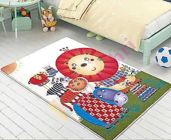 Confetti Lion King Çocuk Halısı Yumuşak Yıkabilir