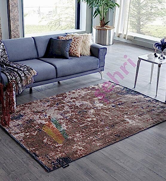 Deco Milano 12254 Vizon Yıkanabilir Halı
