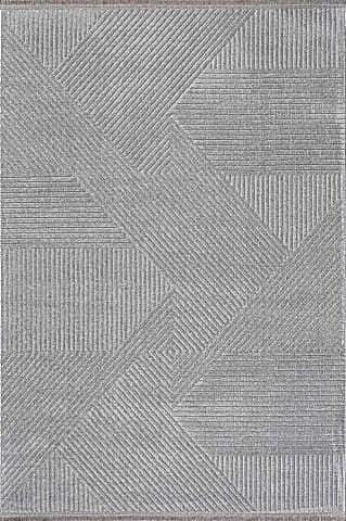 Deco Geo 80010 Gri Antitoz Halı