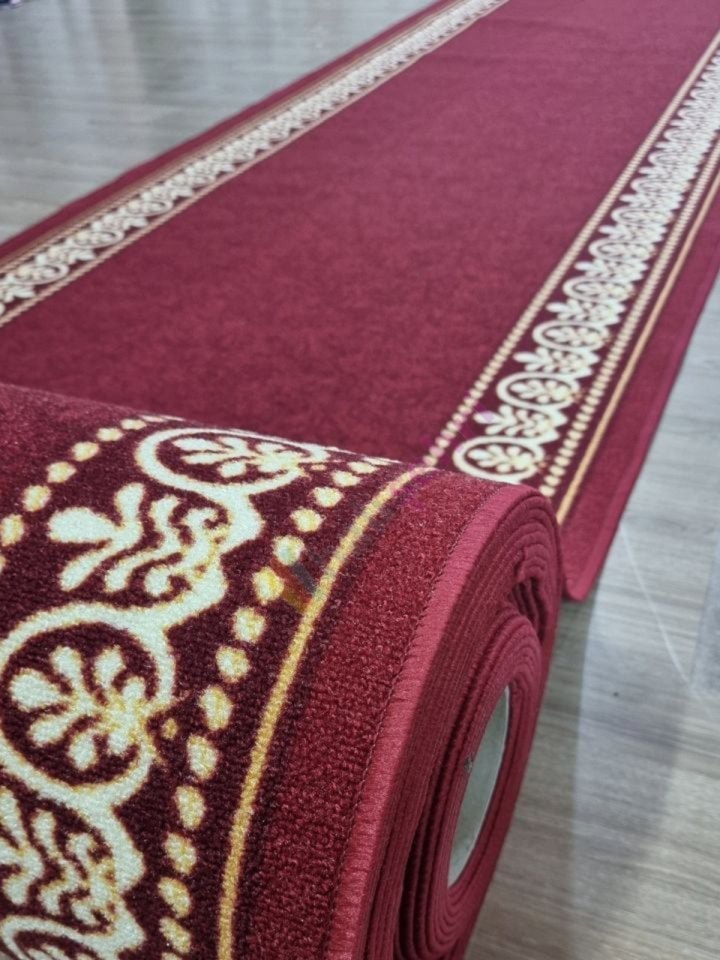 Dinarsu Protokol Yolluk Varaklı Bordo Kesme Yolluk