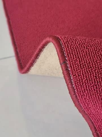 Avantaj Kırmızı Halıfleks Keçe Taban Overloklu