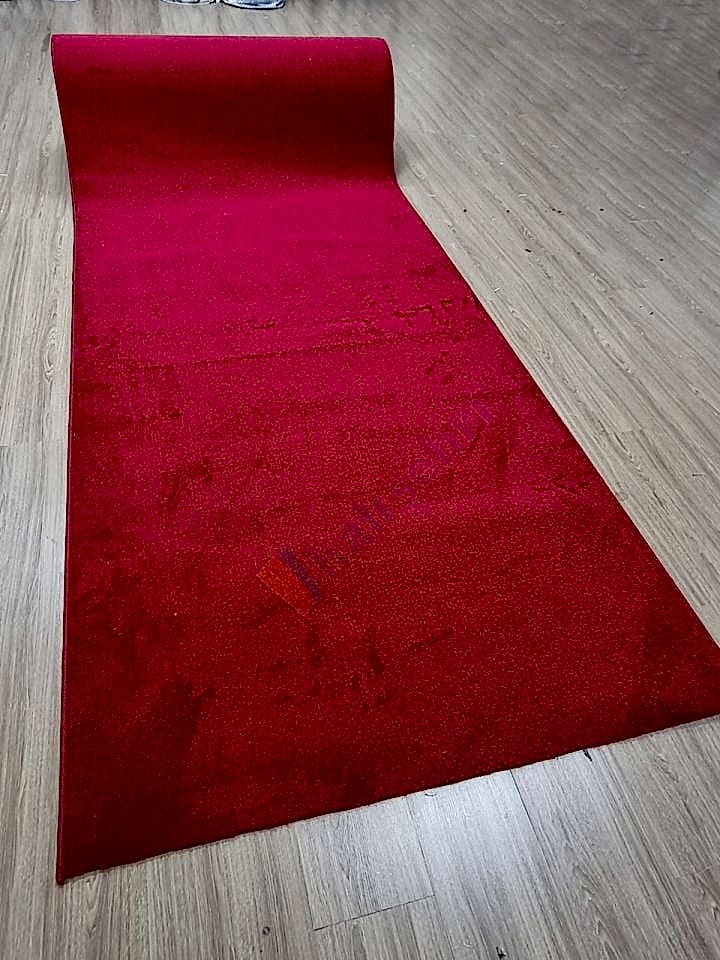Confetti Firuze Kalın Kırmızı Protokol Yolluk